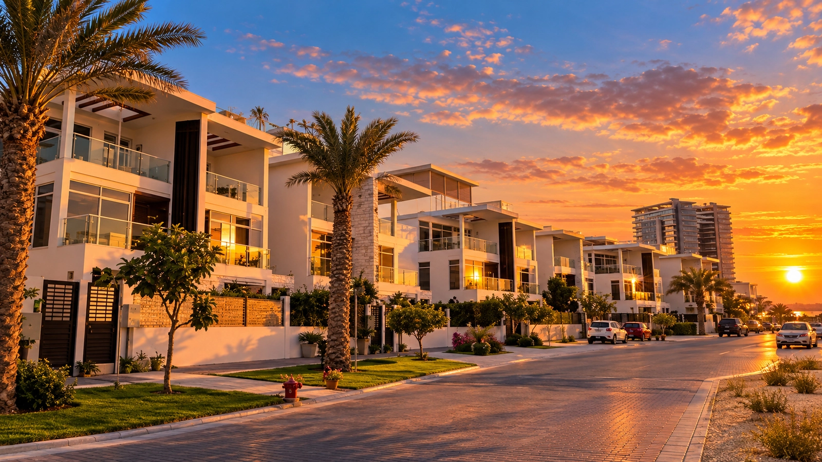 Résidences et parcs de Jumeirah Village Circle à Dubaï