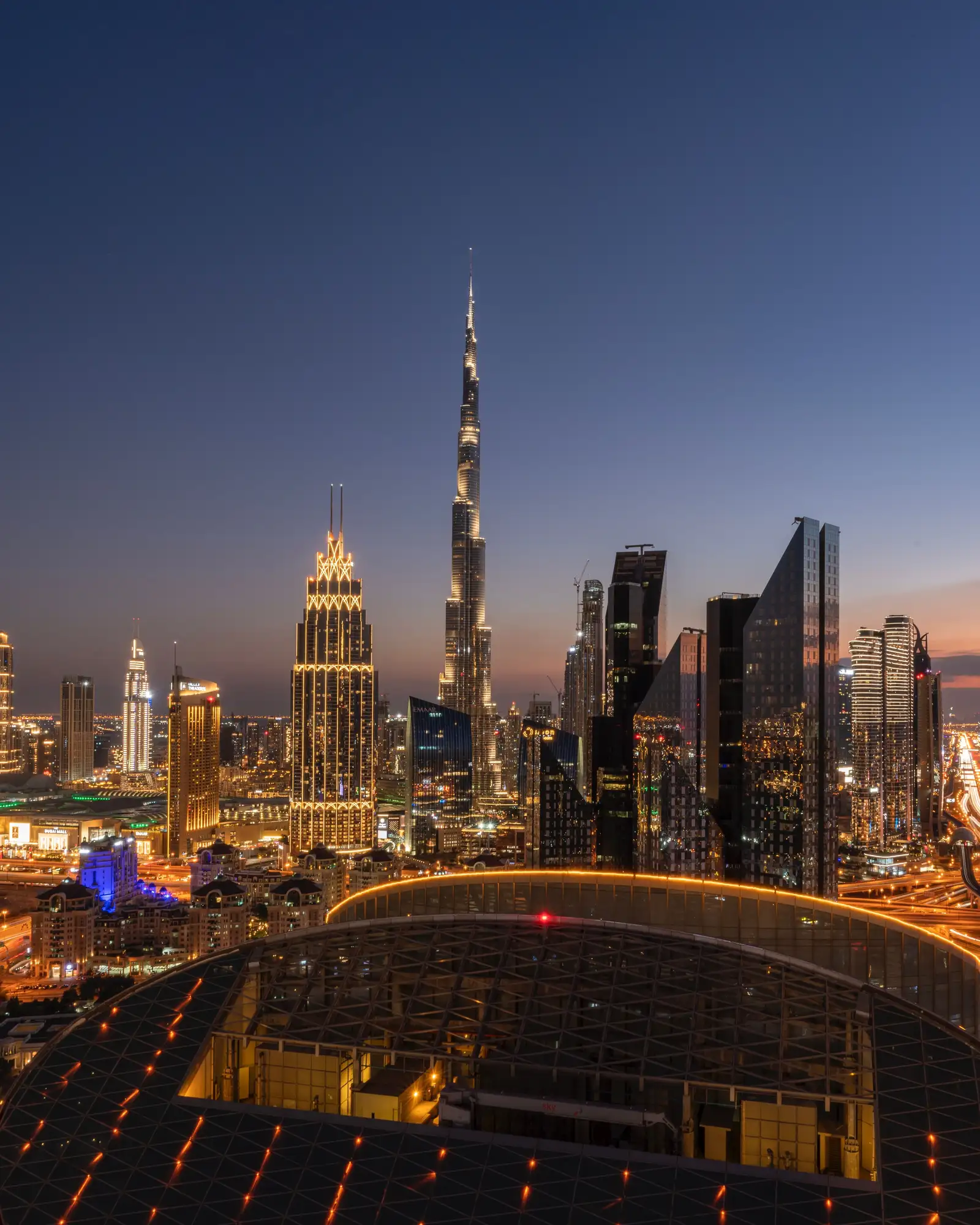 Chantier d’une tour résidentielle à Dubaï – achat sur plan