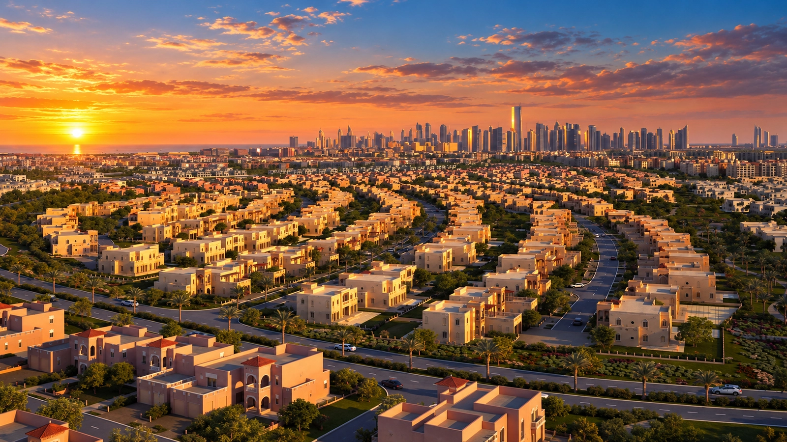 Villas et résidences de la communauté Al Furjan à Dubaï